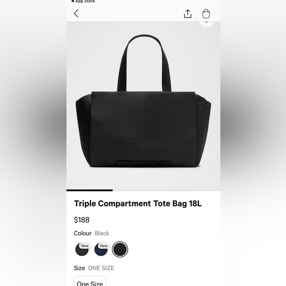 BRAND NWT LULULEMON LARGE TOTE! - Picture 6 of 7